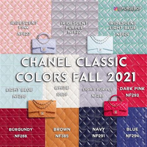 chanel color guide